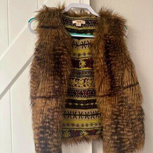 Mossimo Fur Vest